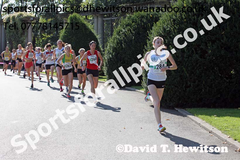 Senior women, Northern Road Relays, Blackpool. Photo: David T. Hewitson/Sports for All Pics